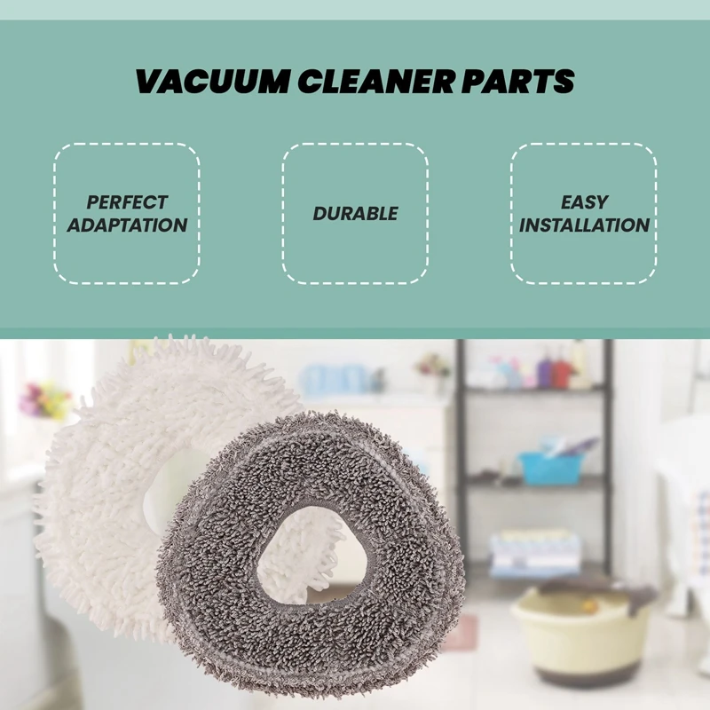 ABXH لـ Narwal Freo X Ultra / Narwal J4 / J4 Lite جهاز آلي لتنظيف الأتربة فرشاة جانبية ممسحة ملابس إكسسوارات قطع غيار