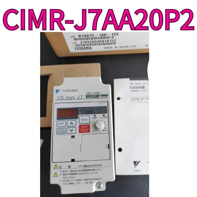 The brand new CIMR-J7AA20P2 200W frequency converter comes with a one-year warranty and can be shipped quickly