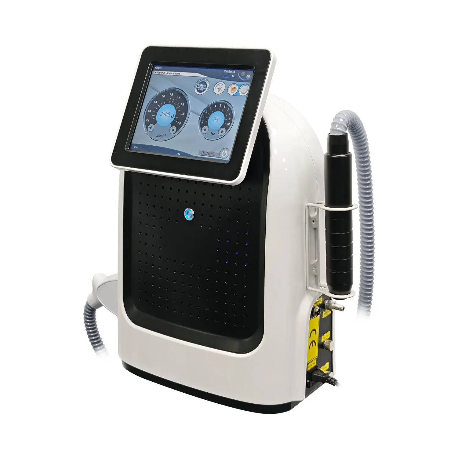 2000W Desktop Nd Yag Picosecond Tattoo Freckle Pigment Spot Removal Carbon Laser Peel Eyebrow Washing Machine 532/1064/1320nm