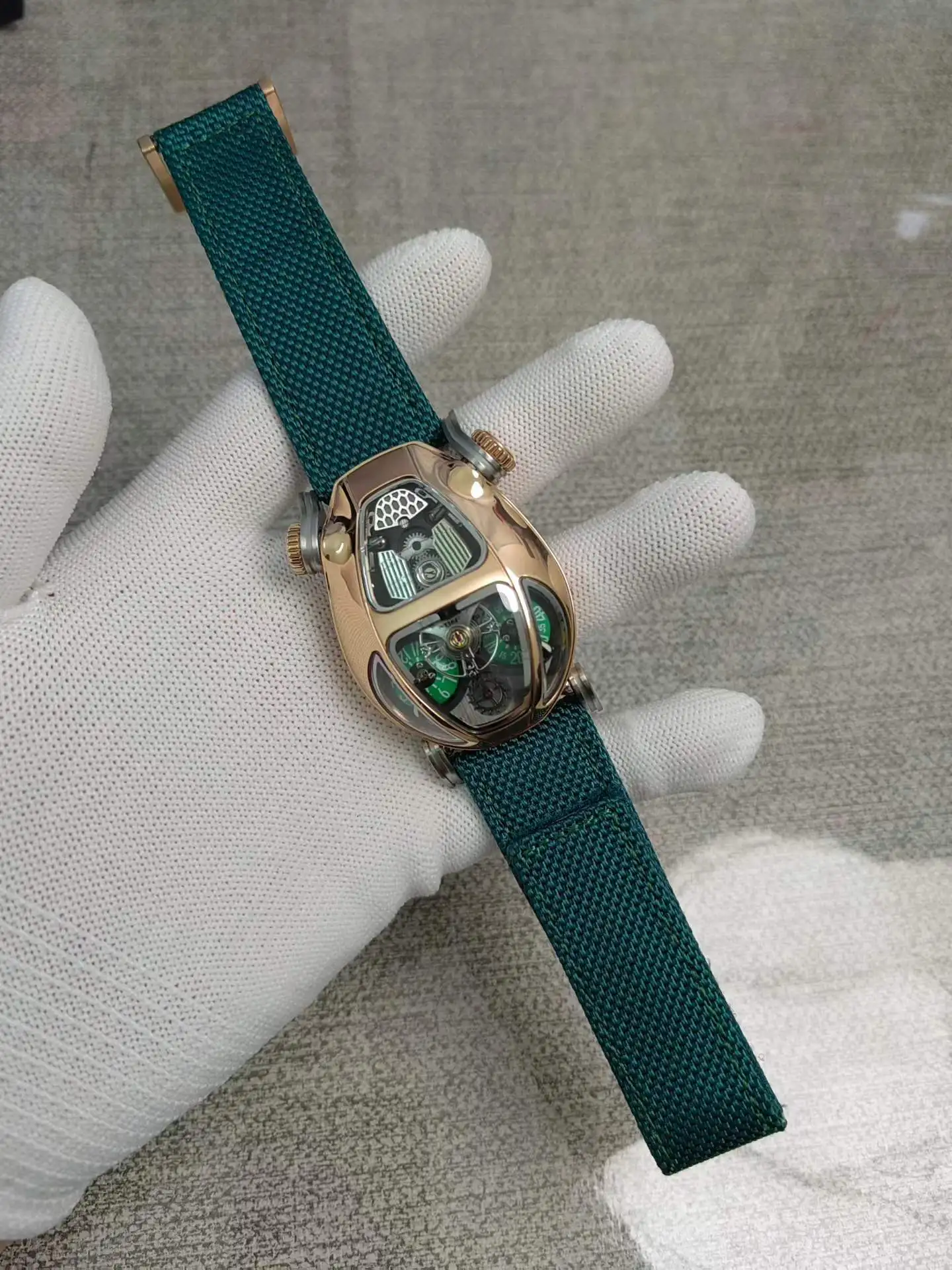 High-End Automotive Styling Mechanical Wristwatch Private Customized Luxury Watch
