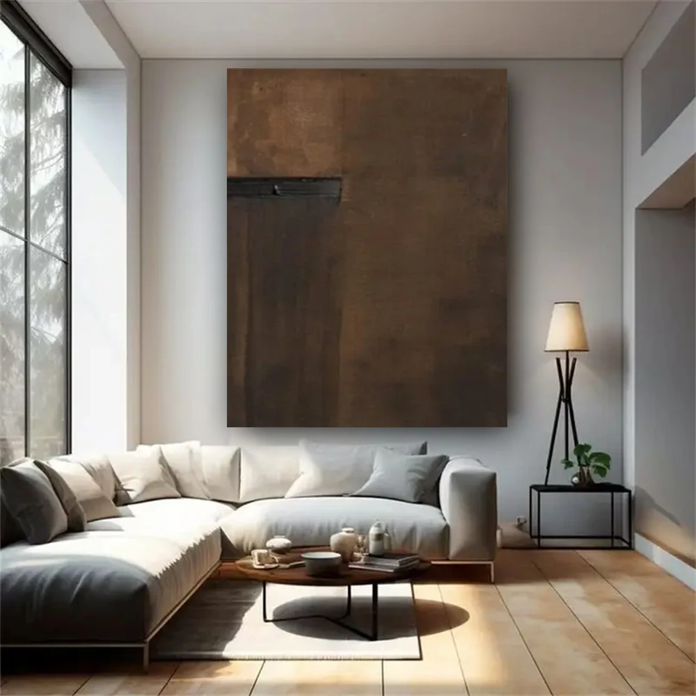 Fashionable 3d Textured Decorative Murals, Large Handmade Oil Painting Canvases For Extreme Poverty, Modern Abstract Artworks, H