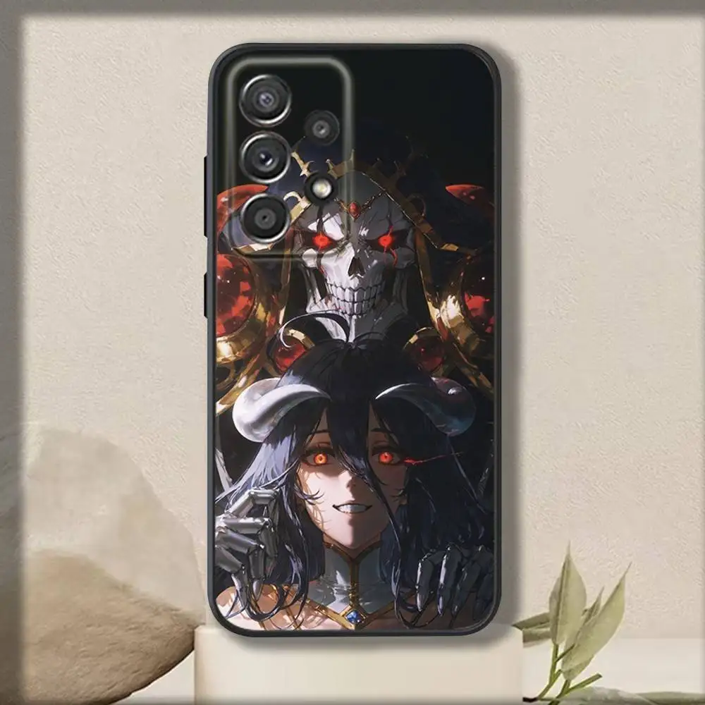 حافظة هاتف ألعاب O-OverLord لهاتف سامسونج S 25,24,23,22,30,21,10,9,Ultra,Plus,Lite,FE,4,5G حافظة سوداء ناعمة #5