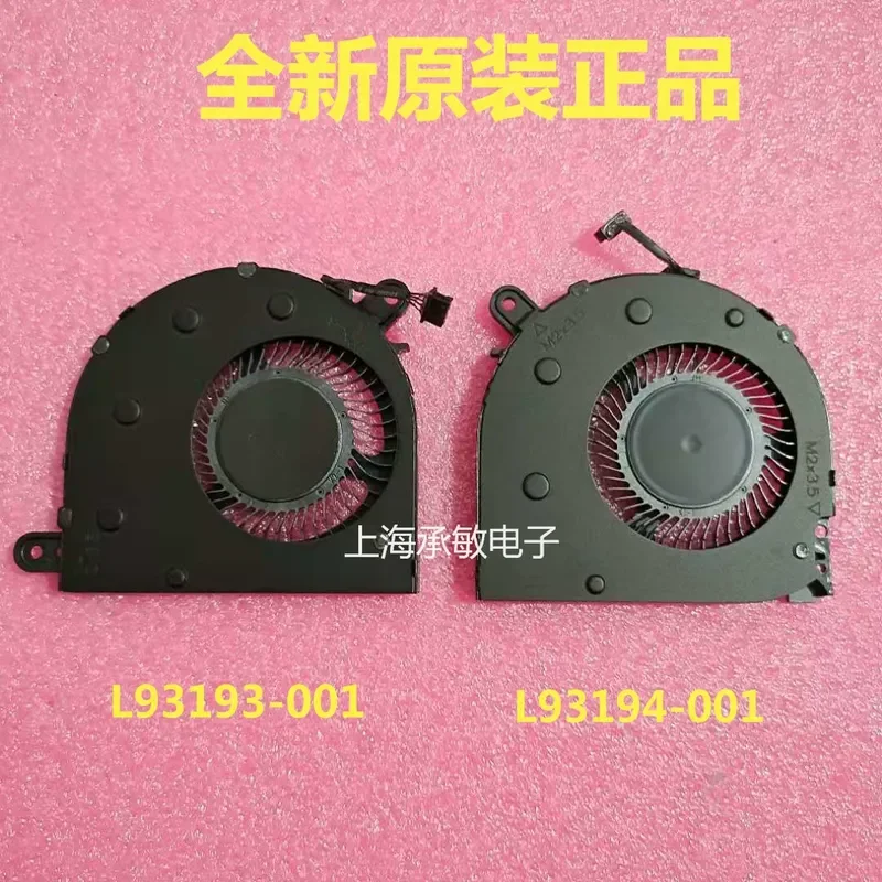 New Cooling Fan for HP TPN-C149 ENVY X360 15m-ED EE L93193-001 L93194-001 Laptop CPU Cooler Replacement Part