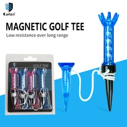 Caiton Golf Tees 4pc Set - 80mm/3.2in Fixed Height, PP Rubber Material - Durable and Flexible for Golf Sports - Golf Tee Set