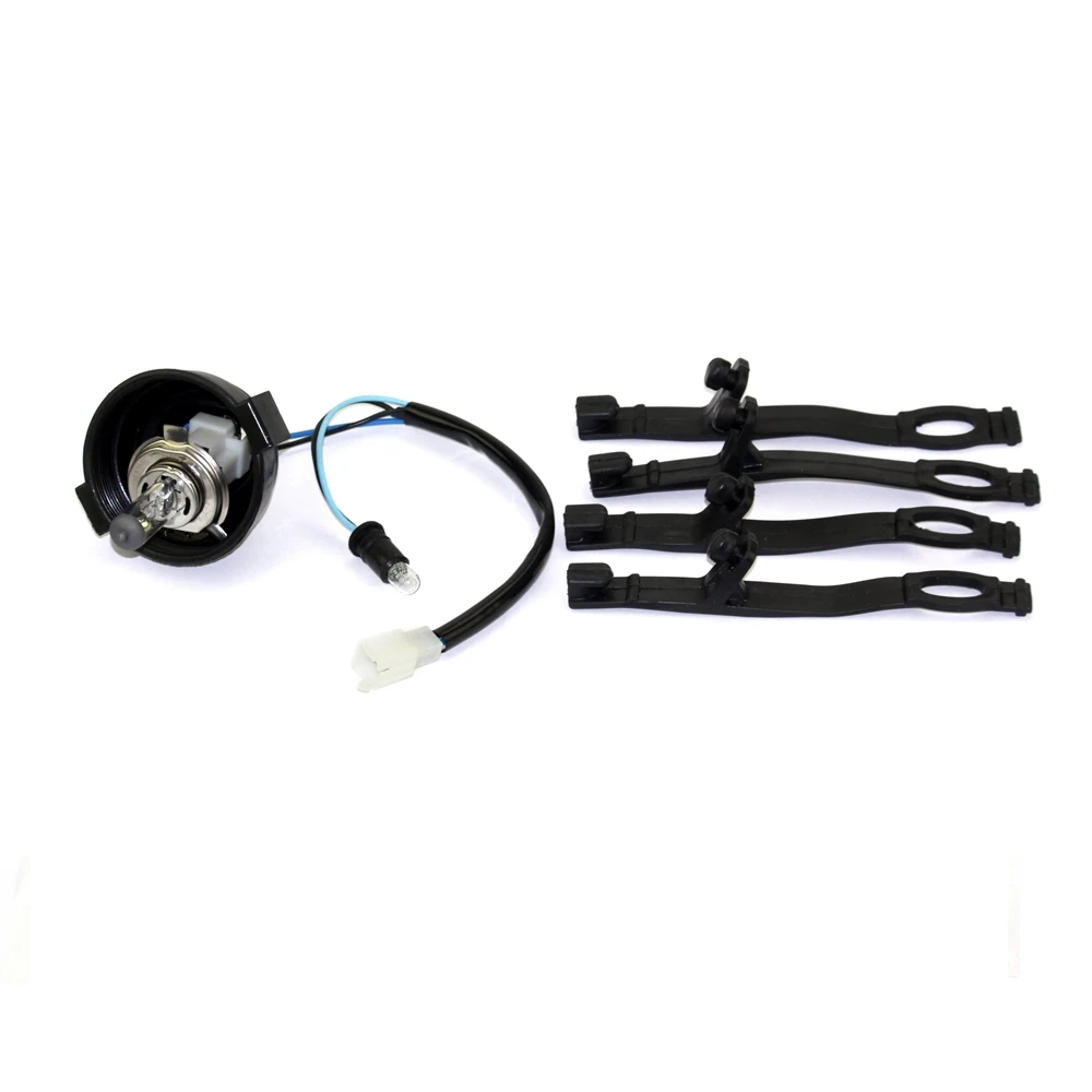 Dirtbike Supermoto Lighting Assembly Motorcycle Headlight Blubs Red Enduro For Yamaha Honda CRF 80F 100F 125 150 230 250R 450R
