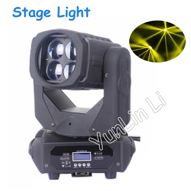 

Stage Light 4x25w LED super beam shaking head light KTV bar Disco bar shaking head light beam V-LM254