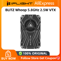 IFlight BLITZ Whoop 5.8G/4.9G 2.5W/1.6W VTX 40CH Raceband Built-in Microphone CNC Shell Cooling Fan 2-8S 25.5X25.5mm for RC FPV