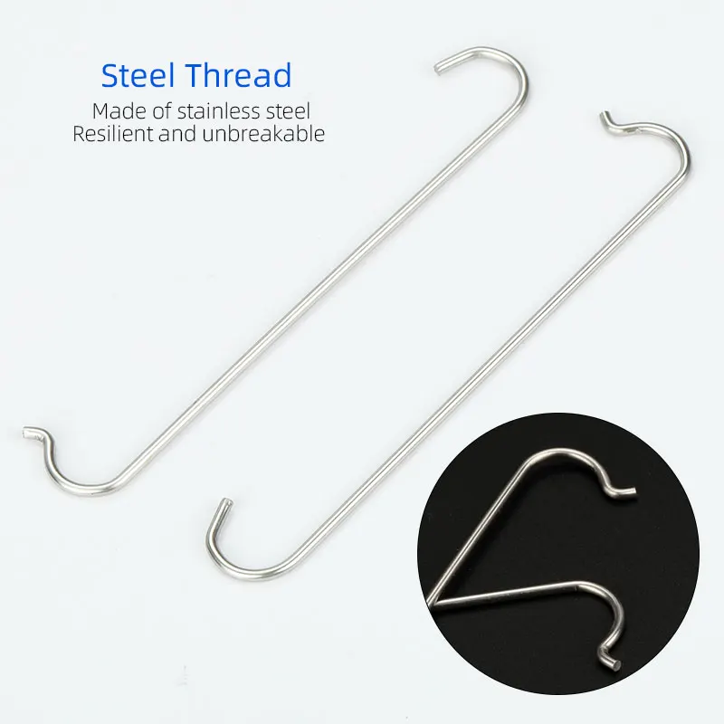 Deemount 3PCS Steel Joint Hook for Bicycle Chain Repair Bike Service Tool non-drop Hooks Cycling Repairing Tools 3PCS/Lot TOL131
