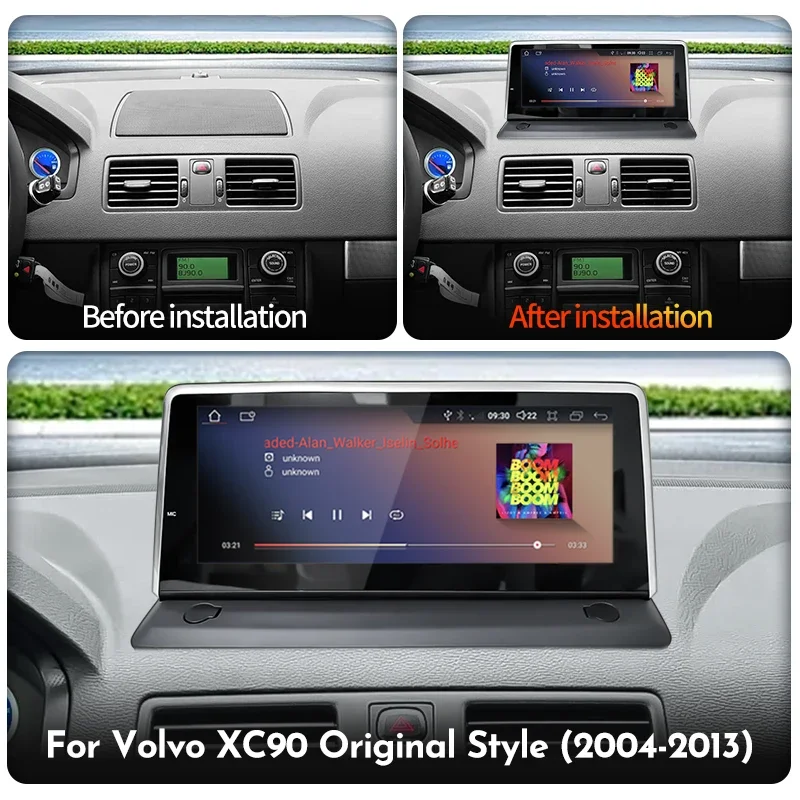 Android14 Original car style screen Car Radio GPS Navi Multimedia Video Player Stereo For Volvo XC90 2004 - 2013 DSP 4G Carplay - view 6