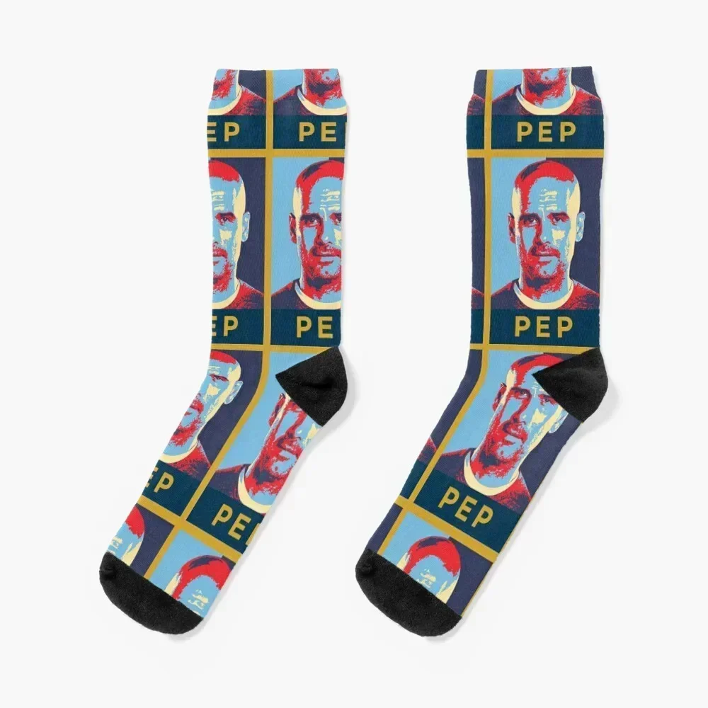 

Pep Guardiola Artwork Socks professional running Stockings compression happy Luxury Woman Socks Men's