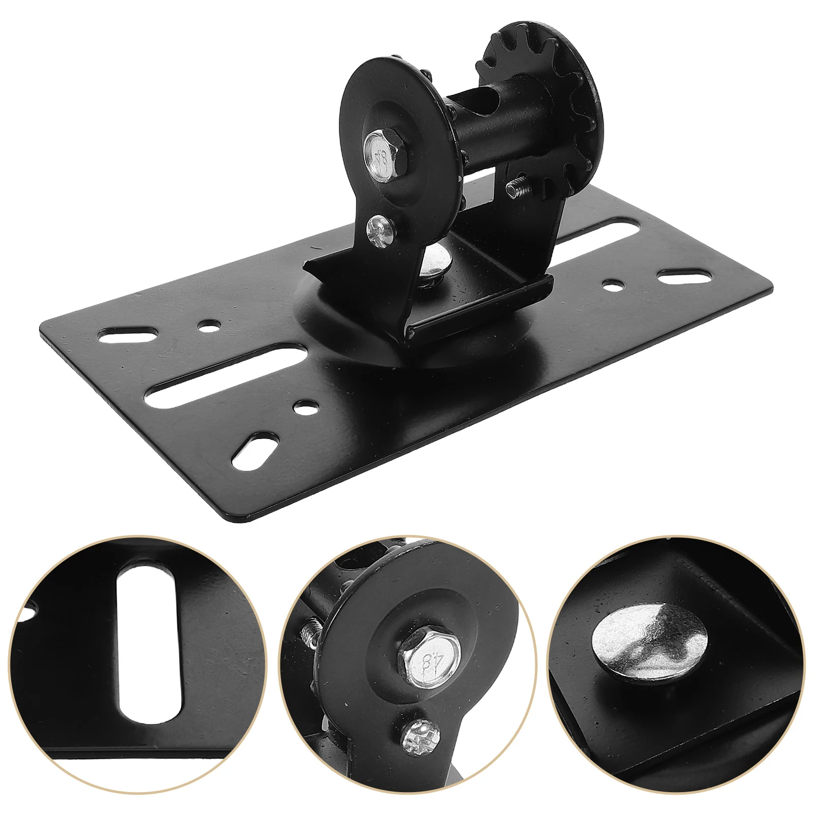 

Speaker Hanging Rack Shelf Wall Mount Universal St Surround Sound Bracket Speakers Heavy Duty Thickened Screw Rod Bottom Plate