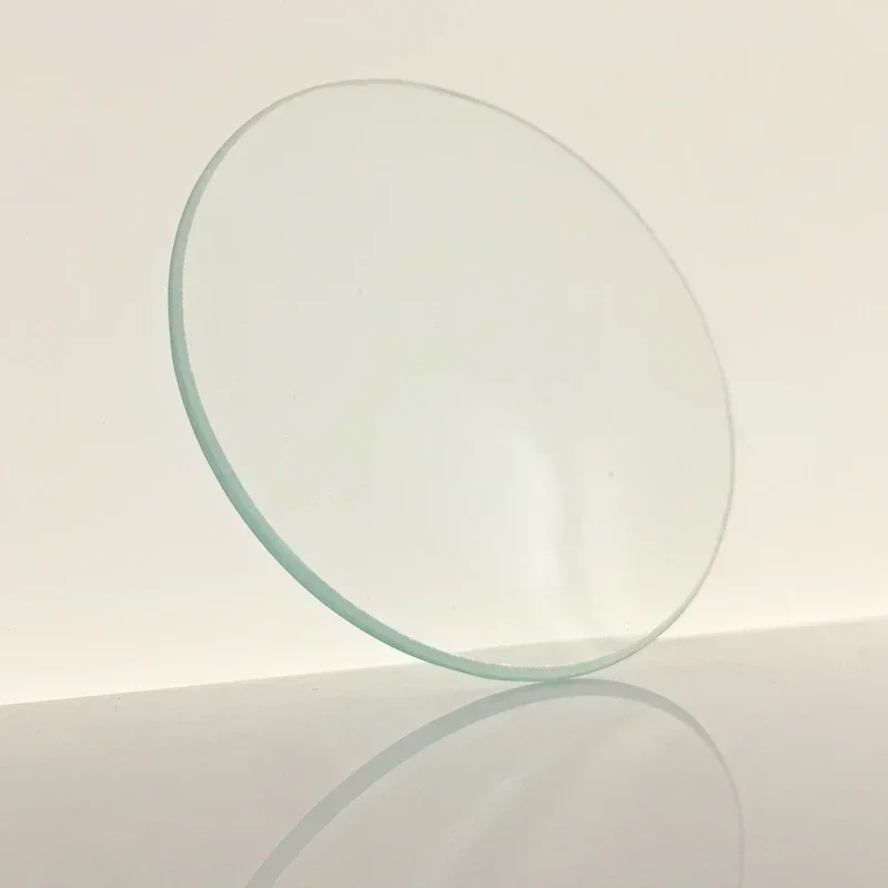 Diameter 40 41 42 47 50 52 58mm Round Flat Glass lens  for LED Flashlight Torch Head Lamp Bicycle Light Cover
