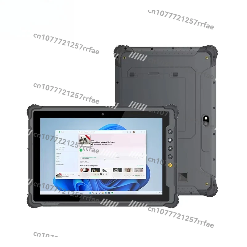 

1000 Высокая яркость отпечатков пальцев N100 10-дюймовый прочный планшет с ОС Windows 11 IP65 Водонепроницаемый промышленный прочный планшет 4 г