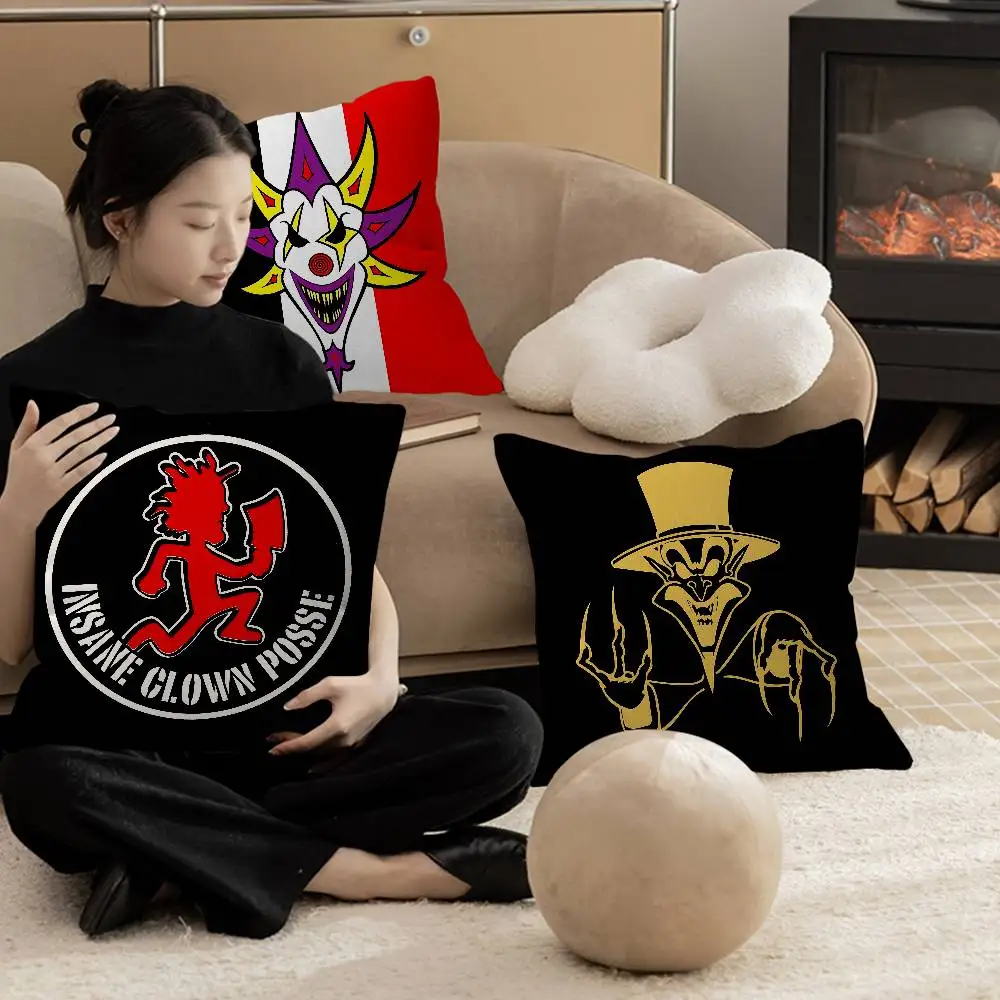 BAND Insane Clown Posse Lucky Dragon pillow cover sofa cushion cover home room decoration children gift