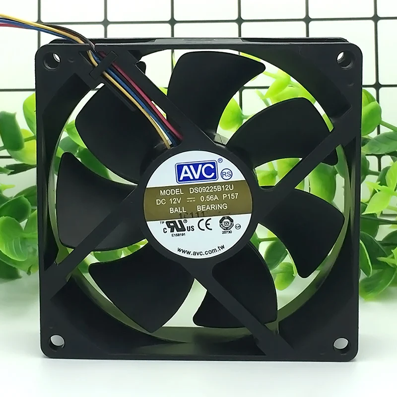 

ORIGINAL DS09225B12U 12V 0.56A 9025 90*90*25mm NEW COOLING FAN RADIATOR