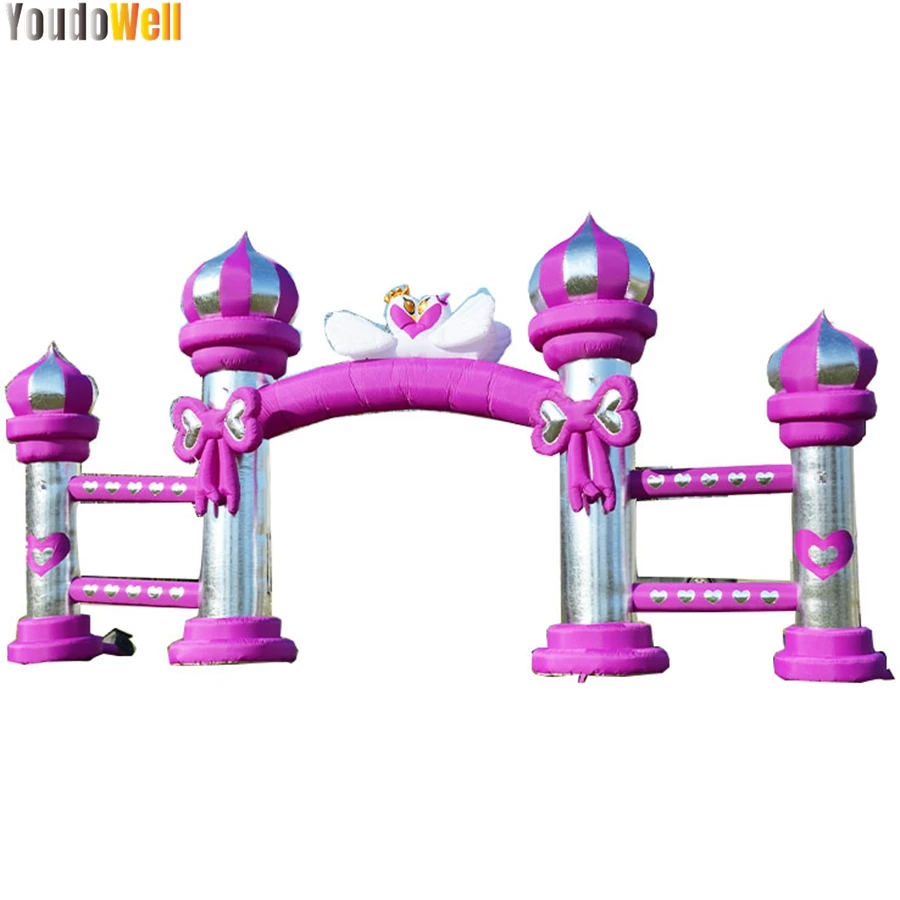 Inflatable Wedding Arch Arched Background