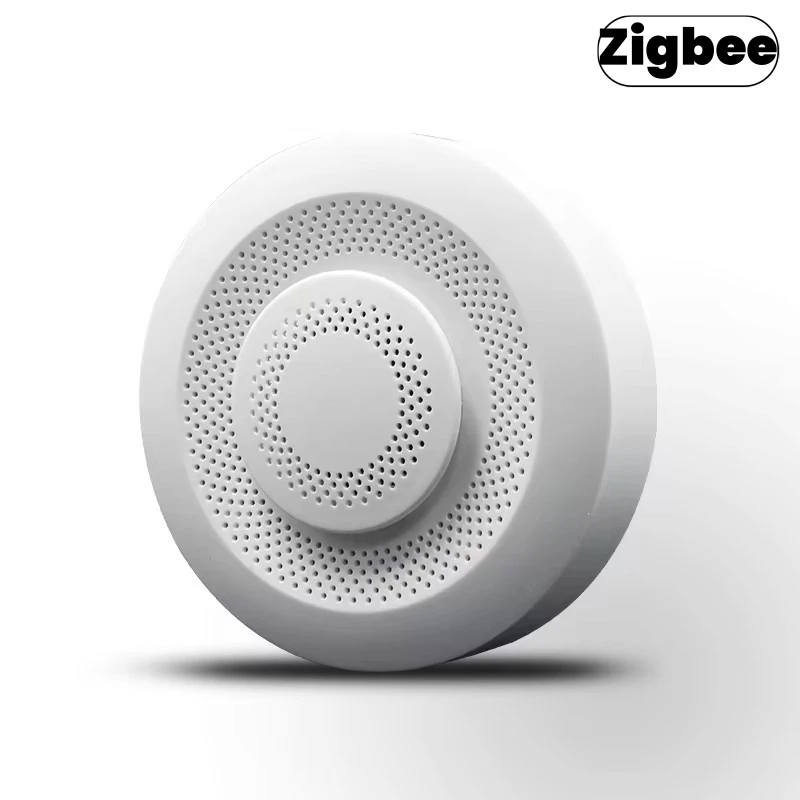 Smart Tuya Zigbee / WIFI Airbox CO2 Formaldehyde VOC Detector Temperatuur-vochtigheidssensor App-bediening Smart Home Scènekoppeling