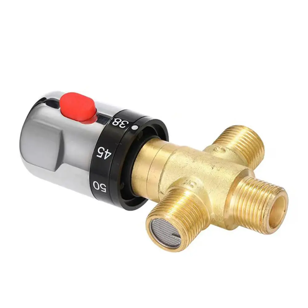 For Home Use Constant Temperature Valve Hot And Cold Valve Brass Body Health And Safety Long-lasting Performance