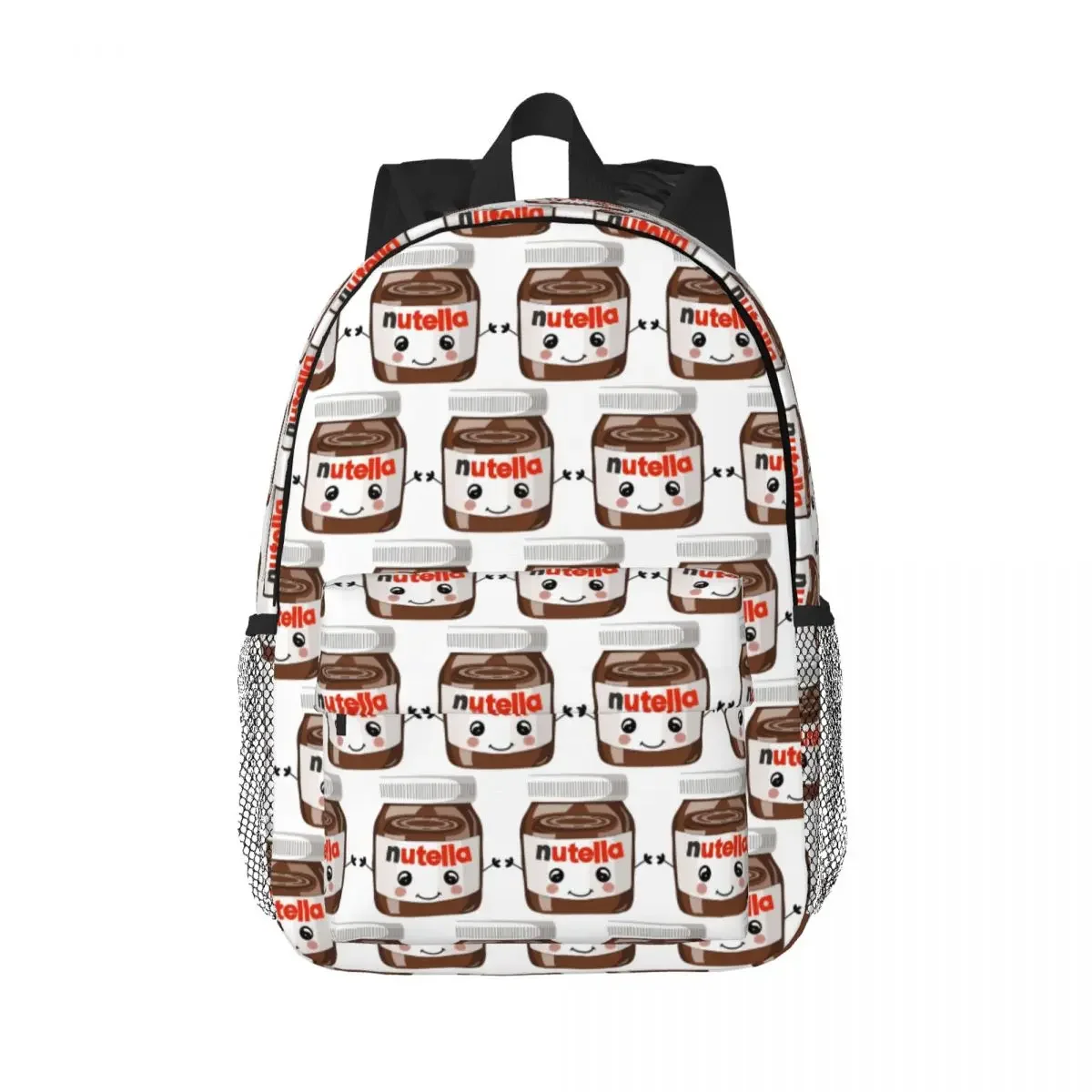 Nutella Cutie Backpacks Boys Girls Bookbag Casual Children School Bags Travel Rucksack Shoulder Bag Large Capacity