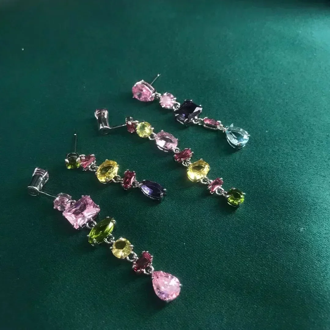 High Quality and Original Ladies Jewellery Set, Gema Series Candy Jewellery Set, Suitable for Holiday Gifts, Party Dresses