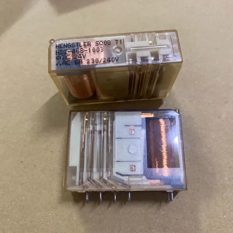 （Second-hand）1pcs/lot 100% original genuine relay:HDZ-468-1003 DC24V Elevator gold-plated safety relay