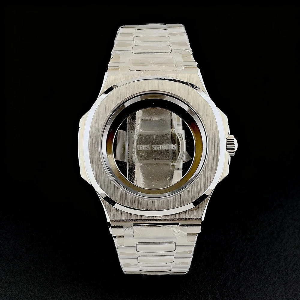 NH35 watch case men's watch 40mm custom logo stainless steel case suitable for NH35 movement watch accessories
