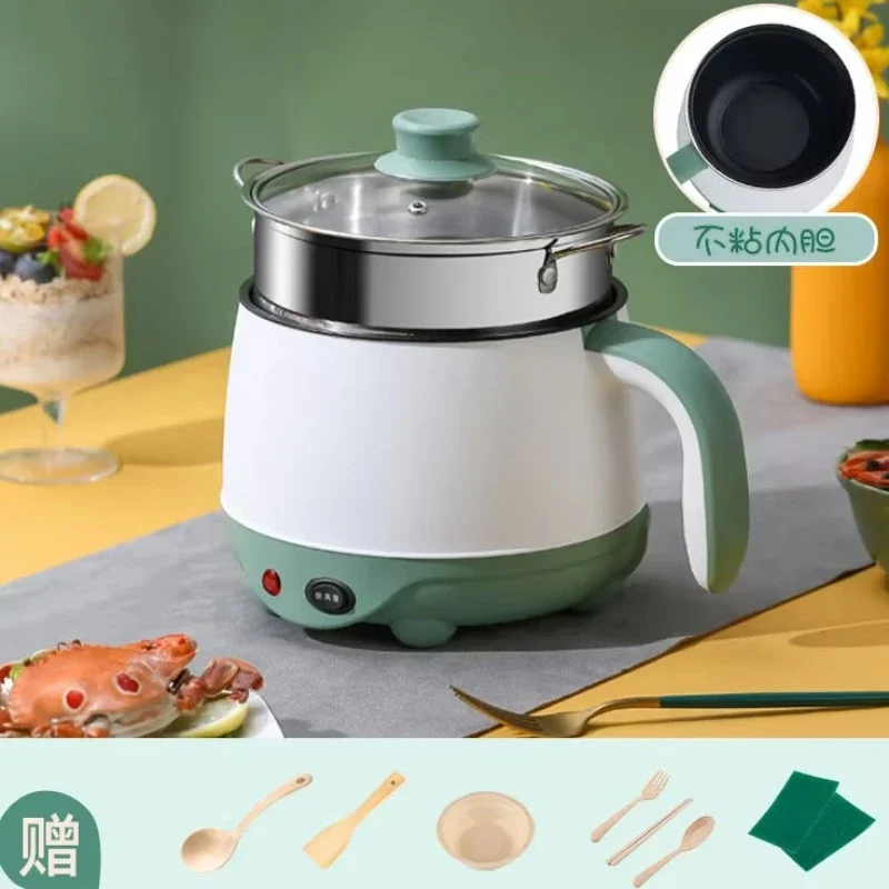 Dormitory Mini Rice Cooker 220v Electric Pot Multifunctional Electric Non-stick Pot Fried Noodles Electric Heating Pot