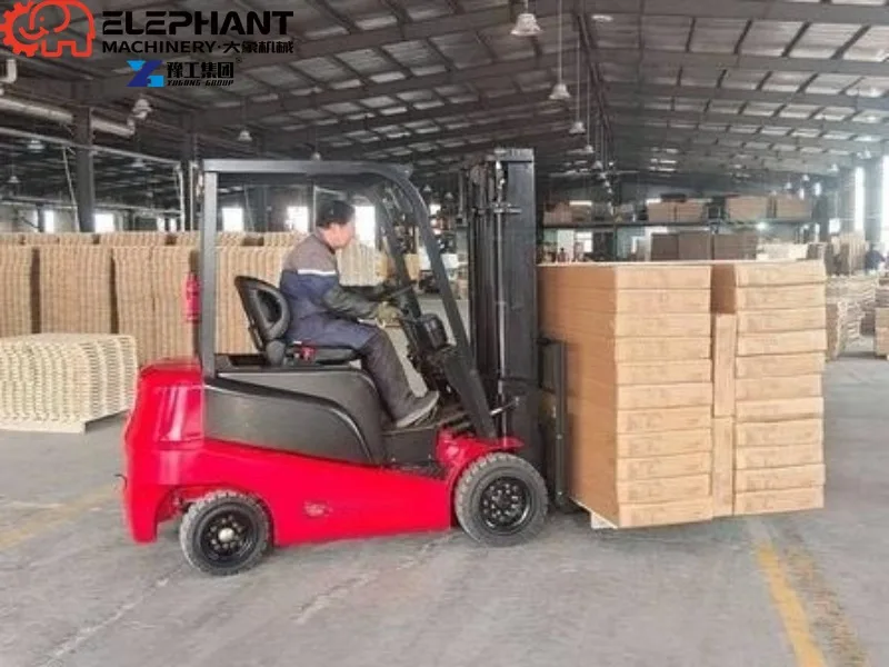 1.5 Ton Heavy‑Duty Electric Forklift 4.5m Lifting Height Lithium Battery Pallet Stacker Small Factory Material Handling