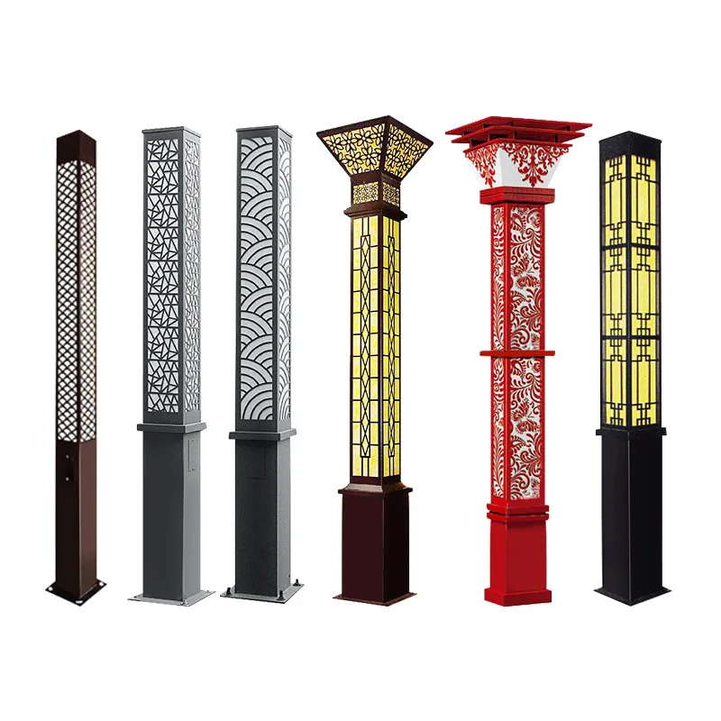 

Outdoor landscape lamp post 3 meters 3.5 meters Garden landscape courtyard manufacturer Community road square