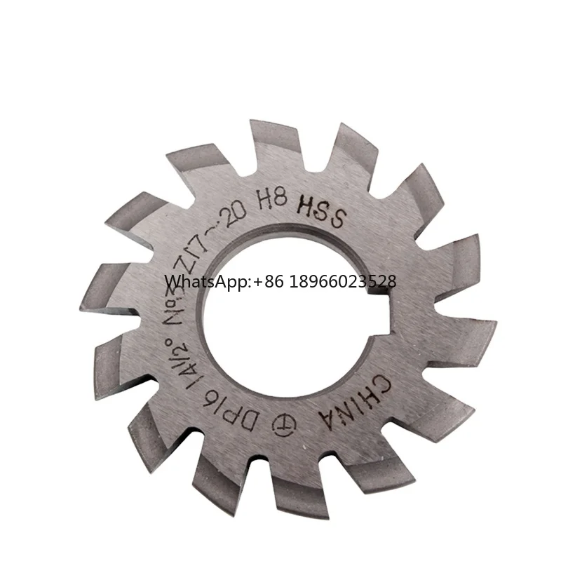 high performance HSS Module Hobbing Gearing  Face Milling Cutter Dp16 Hob Gear Cutter