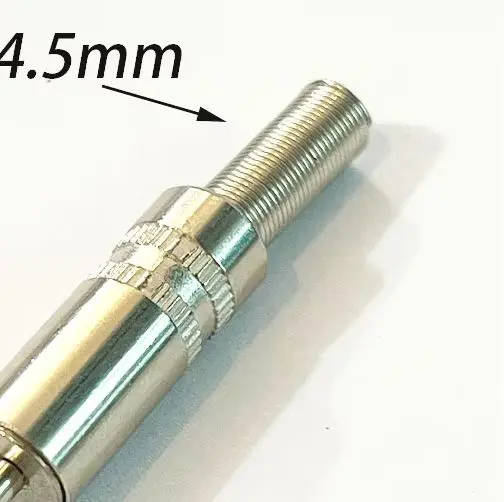 

1pcs 3.5mm 3/4 Pole Male Repair Headphones Audio Jack Plug Connector Soldering For Most Earphone Jack