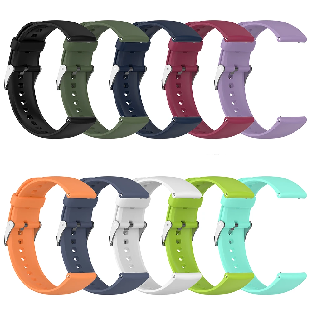 Realme Watch 3 2/2 Pro용 실리콘 스트랩, 화웨이 Watch 3 Pro용 교체 시계 밴드, 22mm, 신제품