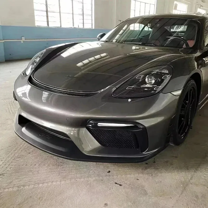 718 GT4 Style Upgrd Bumper Front Bumper Body Kits Spoiler Tuning   718 982