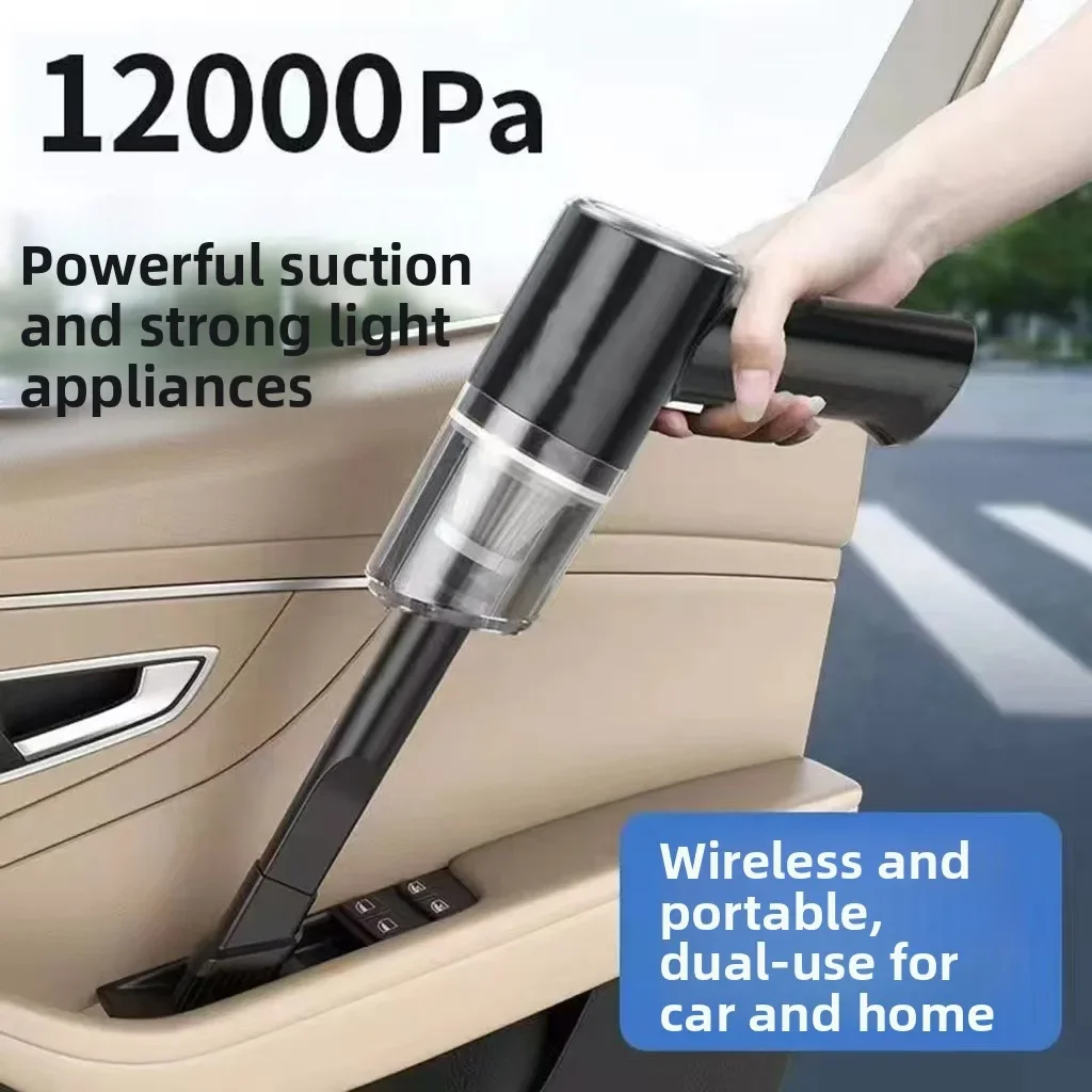 Car Vacuum Cleaner Portable Small Vacuum Cleaner For Multi Purpose Vehicles Small Household Pump Handheld Car Vacuum Cleaner