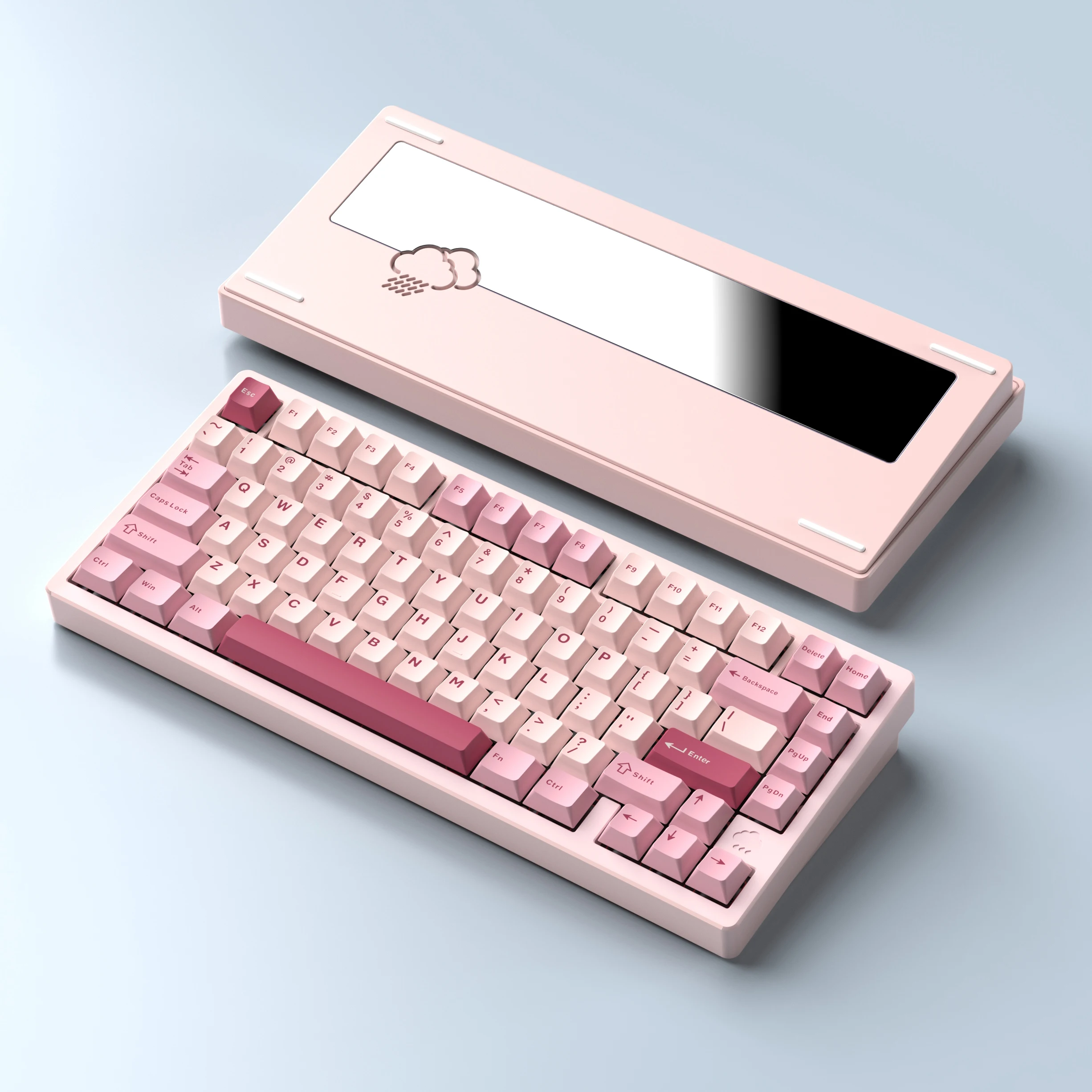 【新品未開封】WOBKEY Rainy75 キーボード RGB Pro ピンク Amazon | 【WOBKEY Rainy 75キーボード】雨音のような打鍵音
