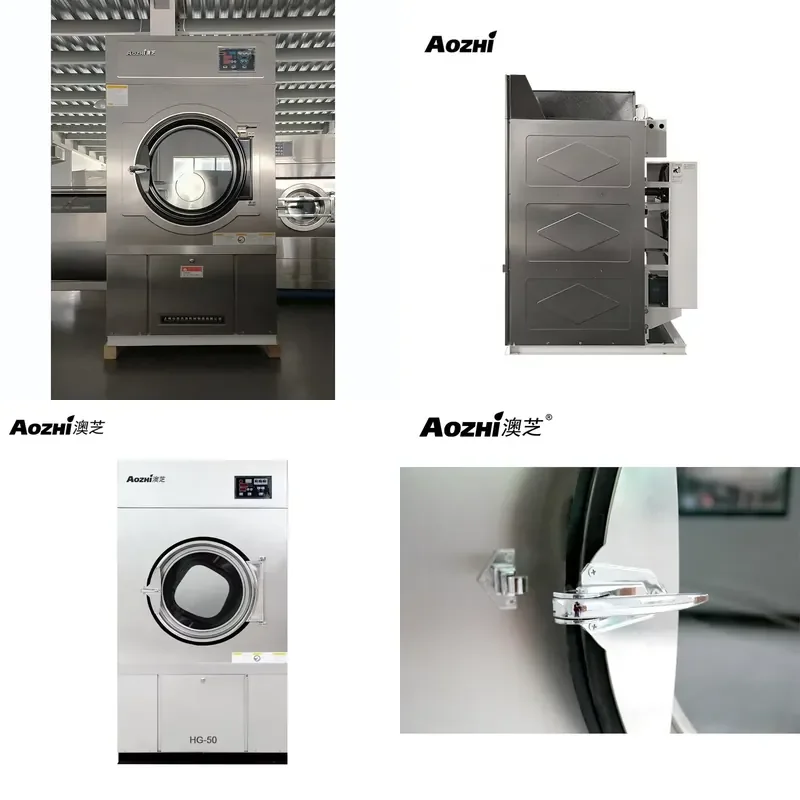 for 15Kg Automatic Stainless Steel Electric Heating Tumble Clothes Dryer Fabric Dryer Single Phase CE ISO