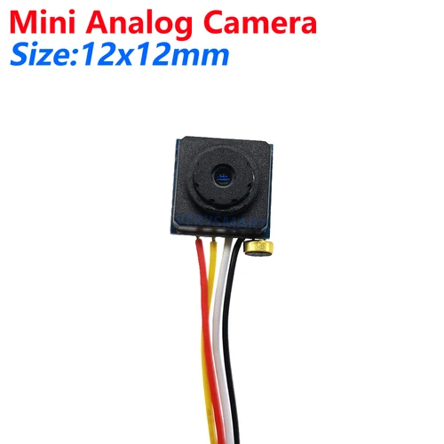 700TVL CVBS 12*12mm Micro Mini cámara analógica lente de 3,6mm vídeo HD cámara de vigilancia de seguridad para el hogar