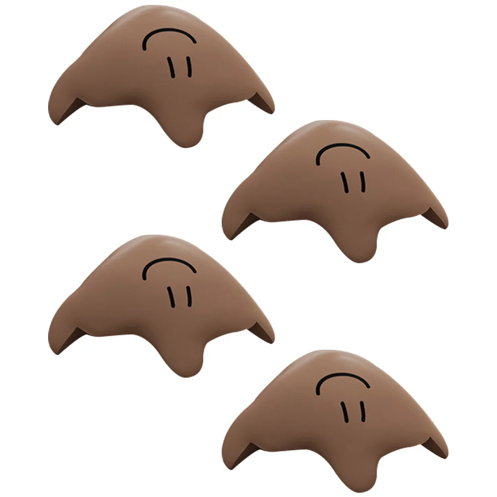 

4Pcs Baby Safety Corner Guards Children's Proofing Bumpers Table Desk Bed Edge Protectors Furniture Protector Corner Guards