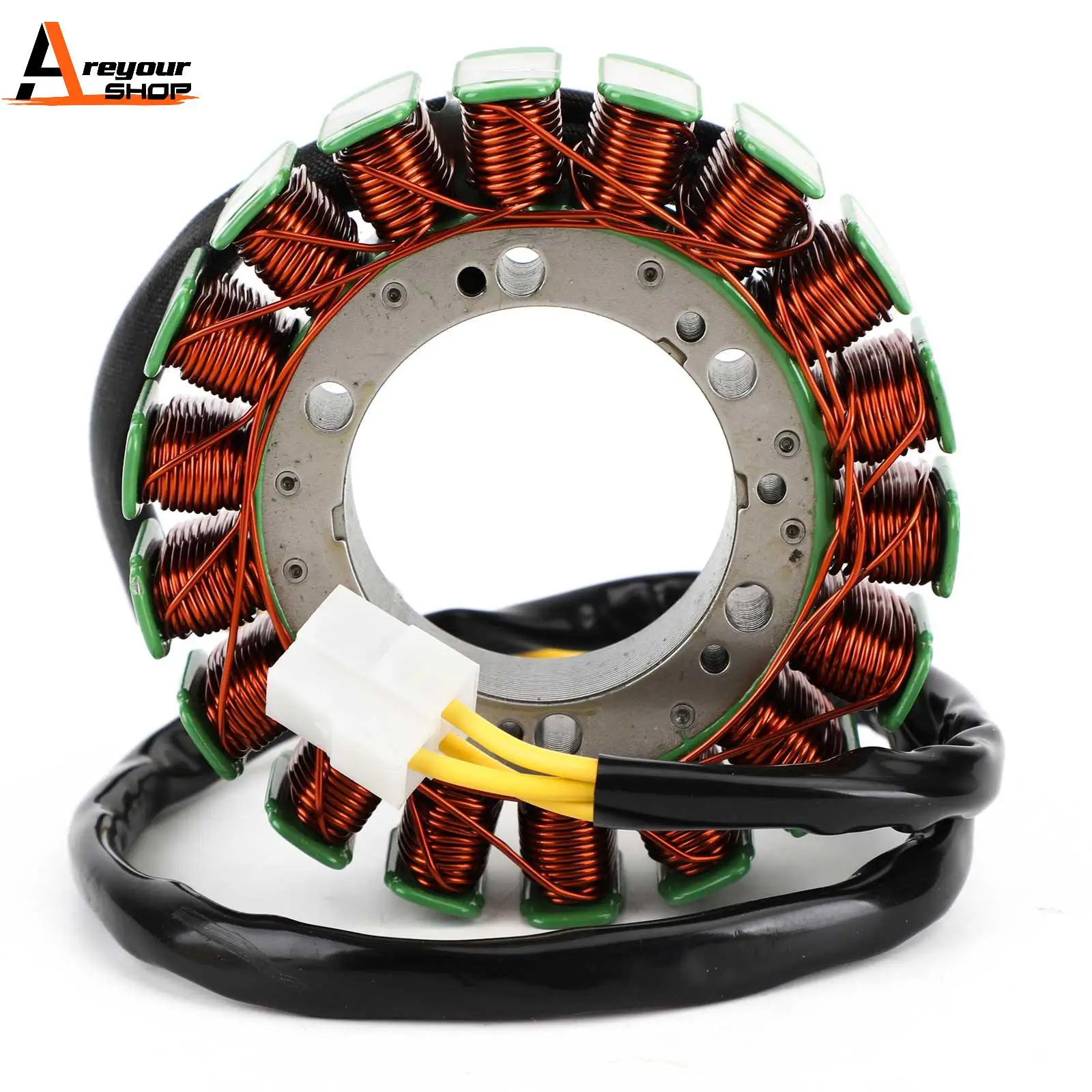 

Areyourshop Alternator Generator Stator Rotor Coil Fit for BMW F650 1993-2000 F650 ST 1996-2000 12112343132 Motorcycle Parts