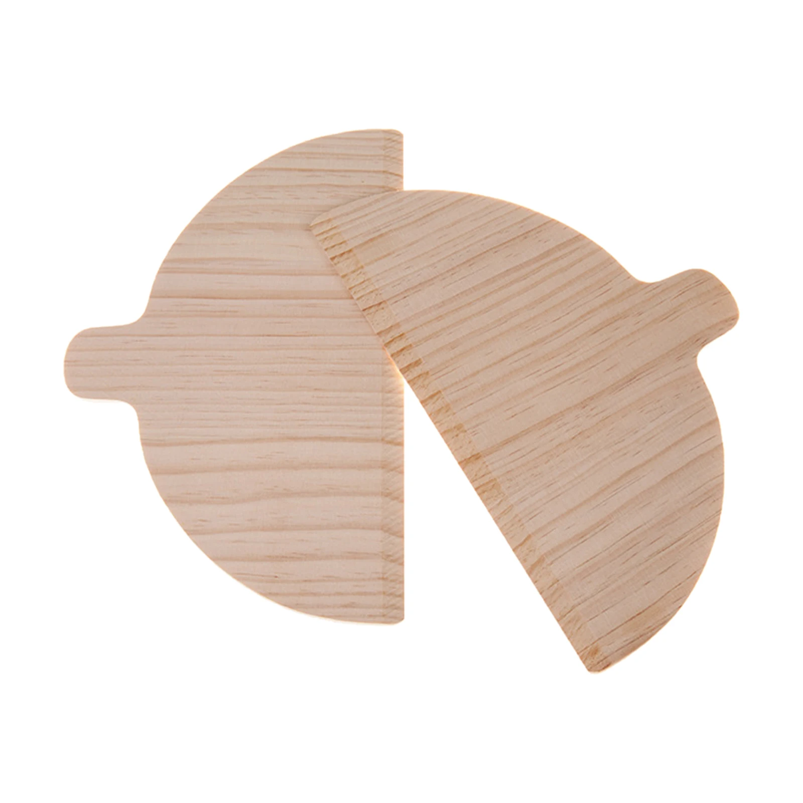 2 Pieces Pizza Paddle Sturdy Wooden Pizza Shovel for Kitchen Portable Baking Tool Oven Accessories