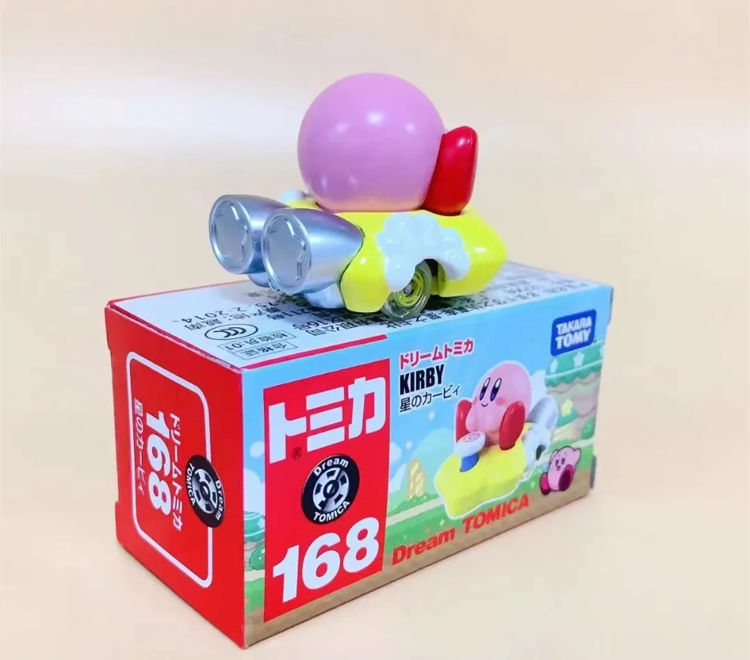 Takara Tomy Dream Tomica No.168 Kirby 4Cm Action Car Toy Mini Die Cast Alloy Car Model Boy Christmas Birthday Gift