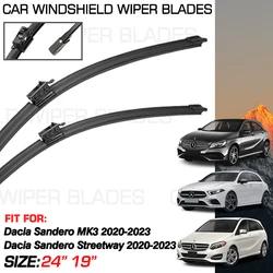 Wiper Blades For Mercedes Benz A Class 180 W176 W177 2012-2022 Mercedes Benz B-Class W246 2016-2019 Accessories Blades Brushes