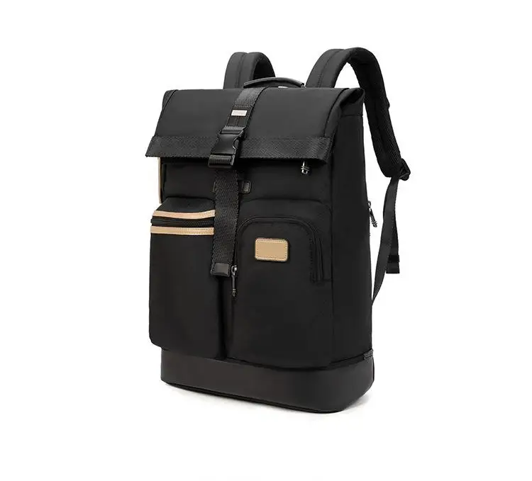 

Men's Color Block Backpack Fashion Laptop Computer Bag Casual Stylish Daypack Travel