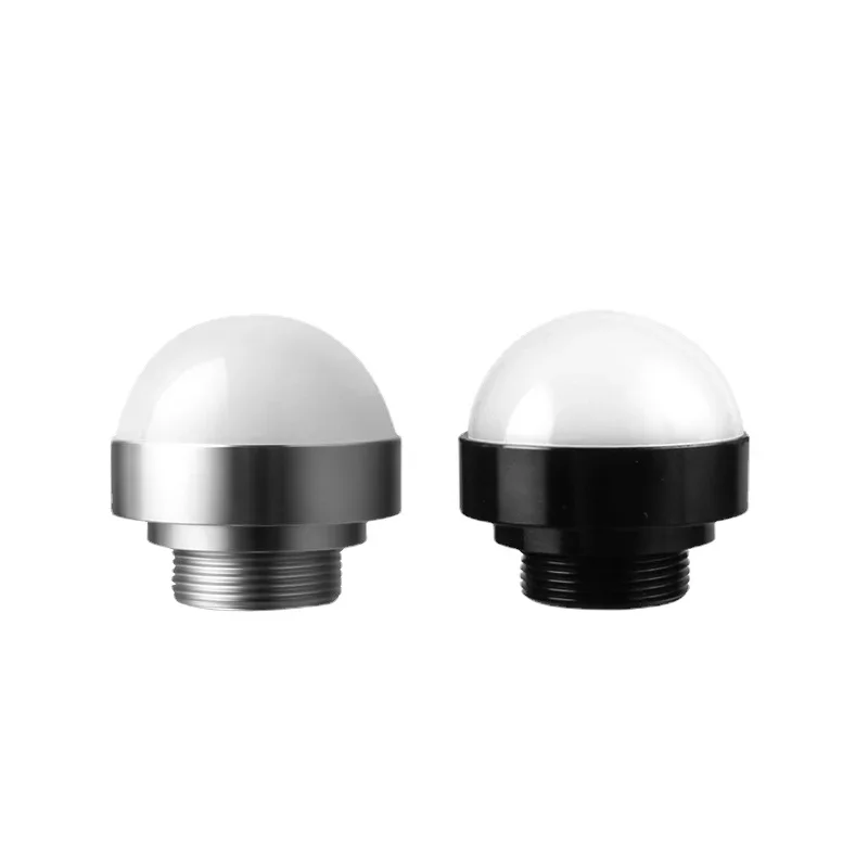 LED MINI Warning Light 3W 24V Waterproof Dustproof Industrial Machines Tricolor Hemispherial Metal Alarm Indicator Fault Lamp