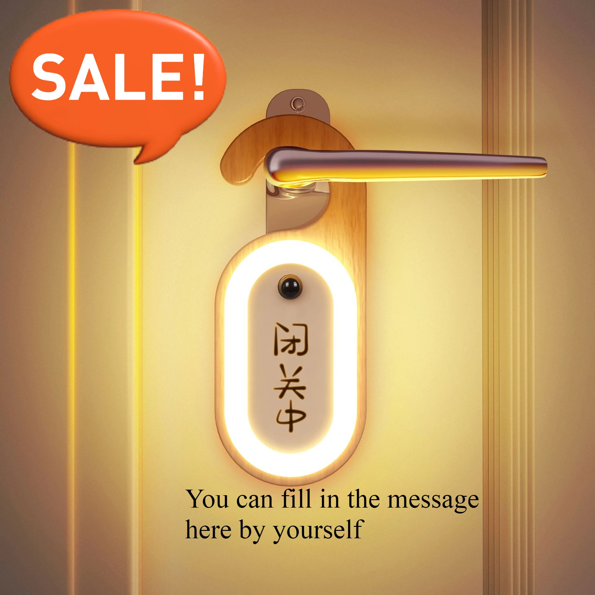 

Креативные подарки, прикроватный светильник с зарядкой через USB, светодиодный домашний доска для сообщений, деревянный мягкий свет, ночной, индукционный светильник для сообщений человека