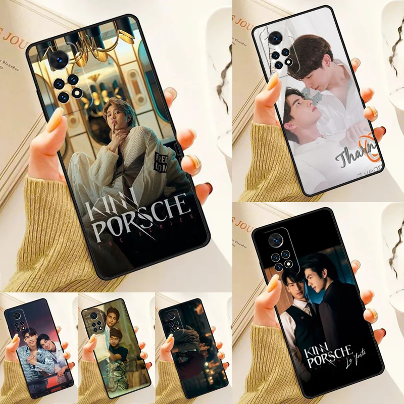 Kinn Porsche Case For Samsung Galaxy S24 Plus S23 S20 S21FE Lite S22 Ultra Note 20 S8 S9 S10 Phone Coque