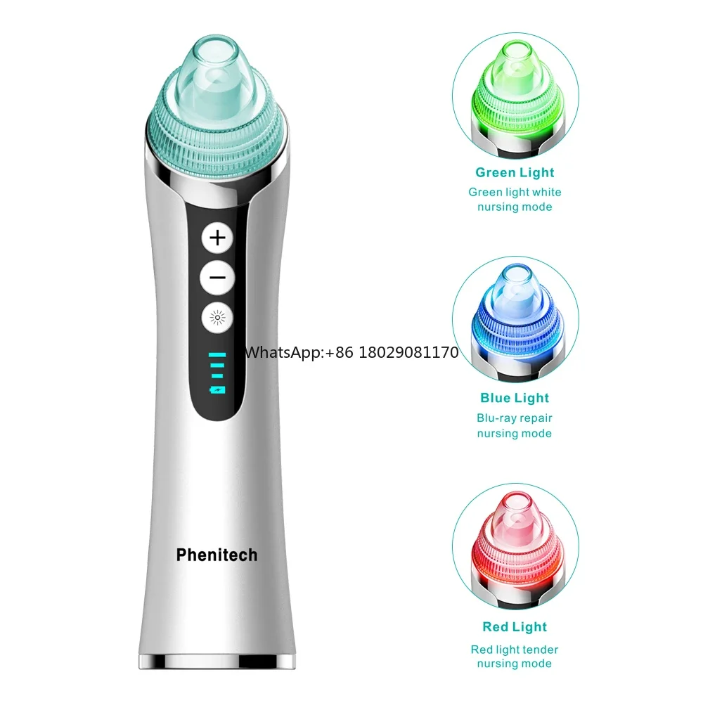 

Blackhead Remover Suction Pore Vacuum for Facial Pore Cleaner Face cleaning machine