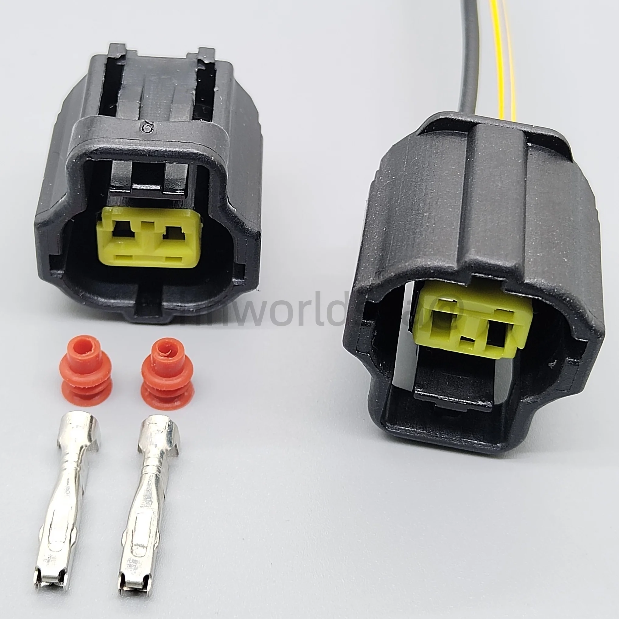 shhworldsea  2 Pin 178392-6 178390-2 AC Assembly Car Plug For Honda Water Temperature Sensor Socket 184151-1 184152-1 184154-1