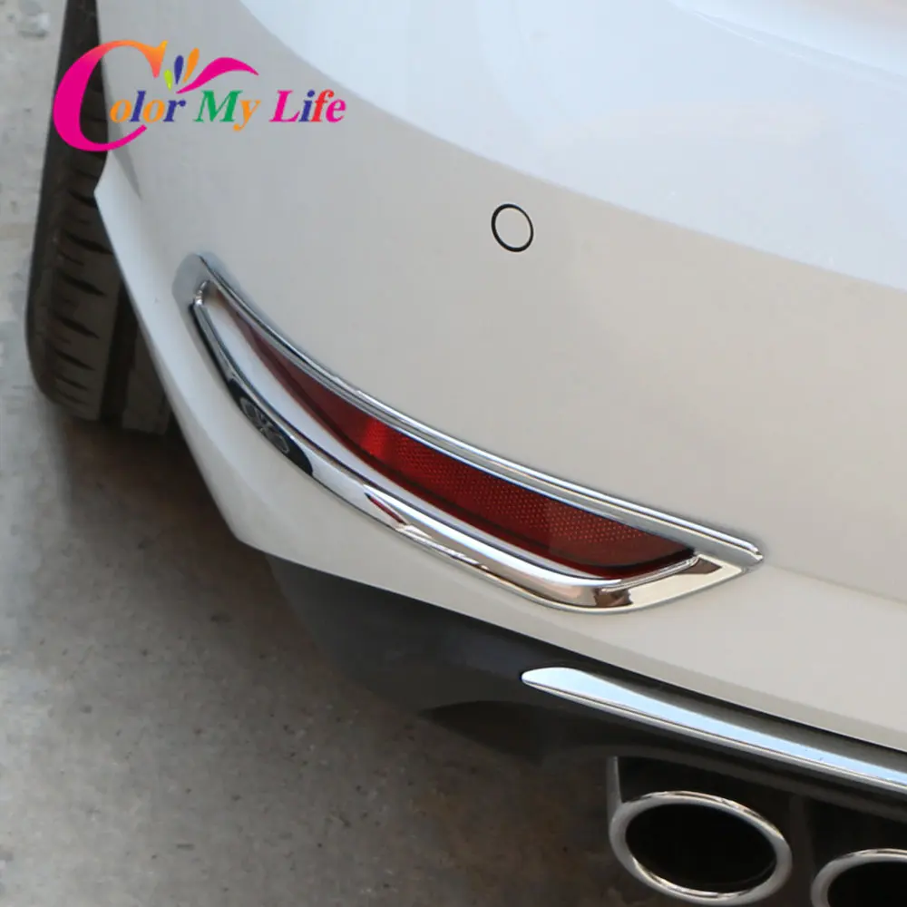 Copertura fendinebbia posteriore per Audi A3 8V 2013 2014 2015 2016 2017 2018 2019 fendinebbia telaio della lampada trim ABS Chrome Car Styling accessorio