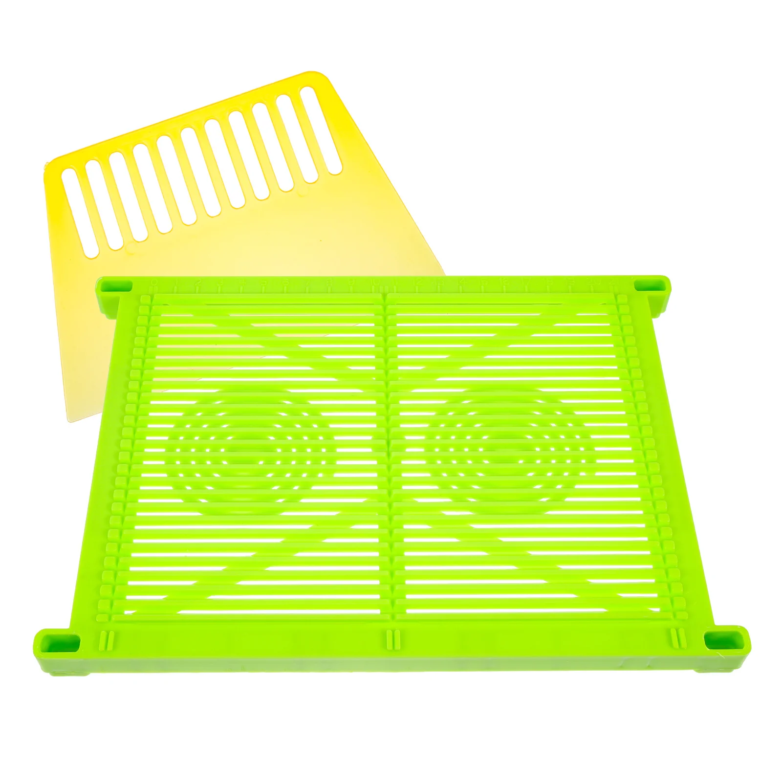 تتضمن مجموعة أدوات صنع البخور DIY أداة لوح تجفيف لحرف البخور اليدوية سهلة التنظيف ومستلزمات رف تجفيف صينية شبكية محمولة